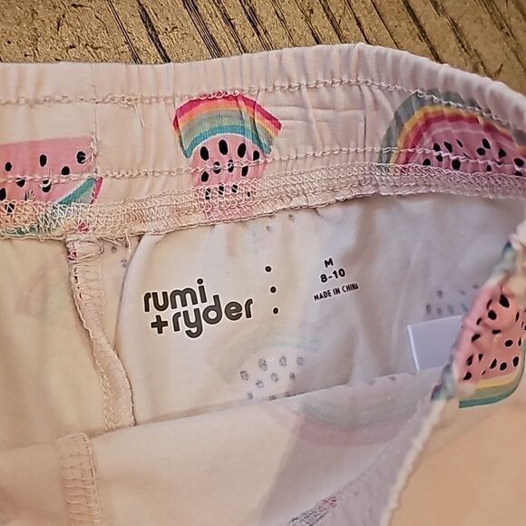 Summer watermelon rainbow shorts size M NWT - Picture 2 of 5